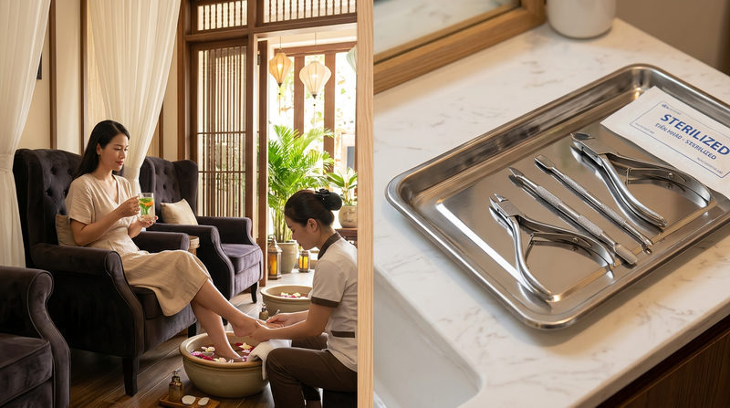 Luxury vs. Standard: Why Upgrade Your Nail Care in Hoi An?
