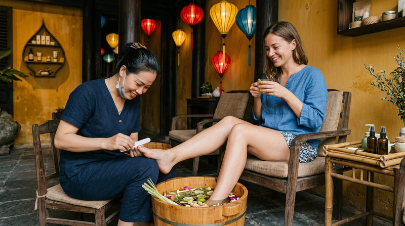 Tại Sao Nên Trải Nghiệm Dịch Vụ Nail & Spa Tại Hội An?