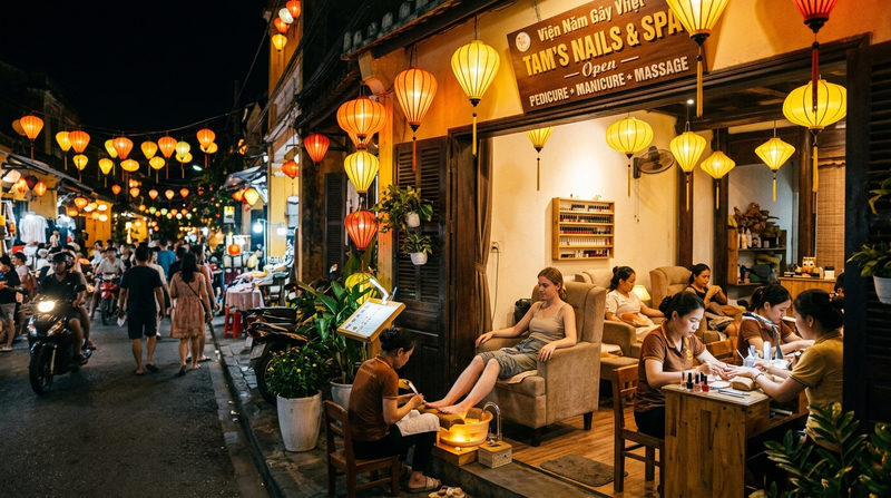 The Perfect Evening: Nails, Massages, and the Night Market