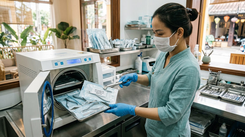 Hygiene and Safety: Sterilization Protocols at Hoi An Nail Spas