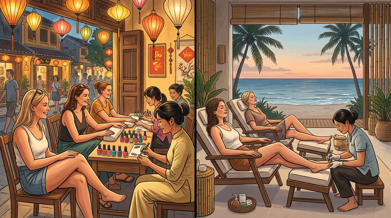 Top Tourist-Friendly Nail Salons in Hoi An: A Detailed Comparison