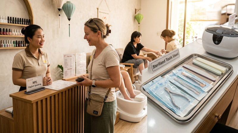 Hygiene, Safety, and English-Speaking Nail Salons