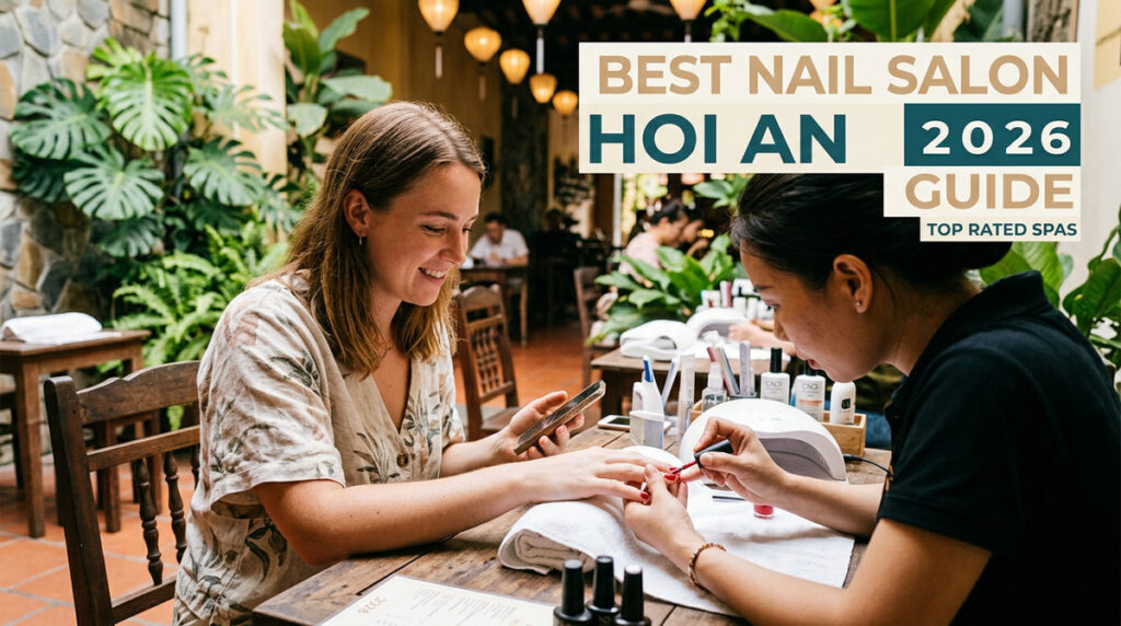 Best nail spa in Hoi An with manicure and pedicure services