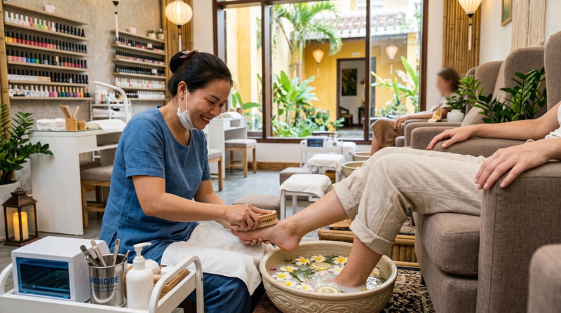 Top-Rated Clean Nail Salons Near Hoi An Ancient Town