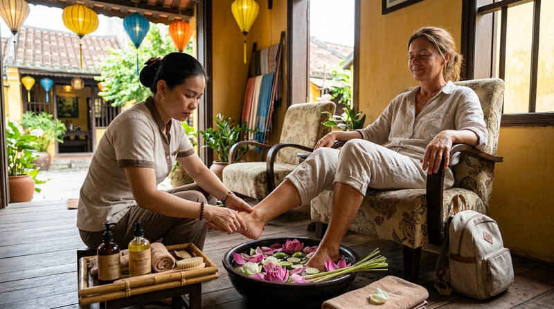 Finding the Best Pedicure for Tourists Hoi An