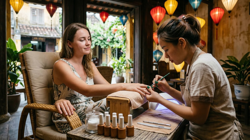 The Magic of Getting a Gel Manicure in Hoi An