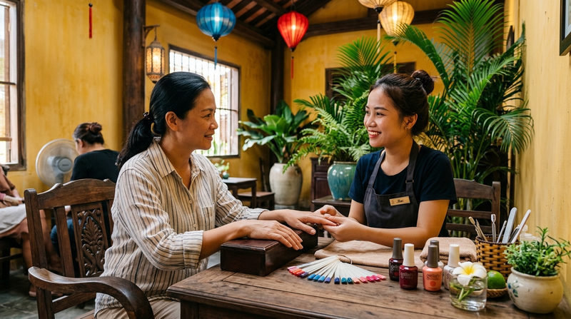 What to Expect at a Nail Salon Hoi An: The Local Experience