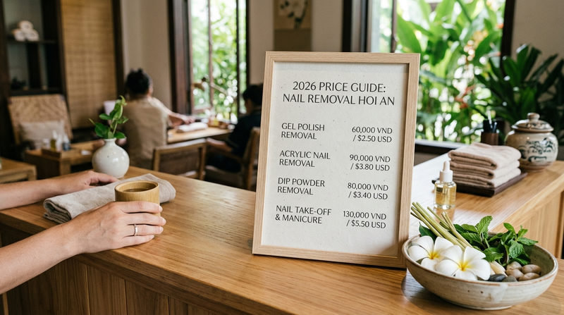 2026 Price Guide for Nail Removal Hoi An: Costs & Savings