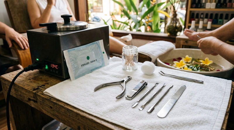 Hygiene and Safety: Choosing a Clean Nail Salon